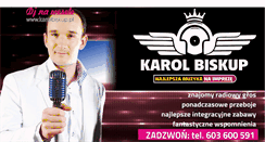 Desktop Screenshot of karolbiskup.pl